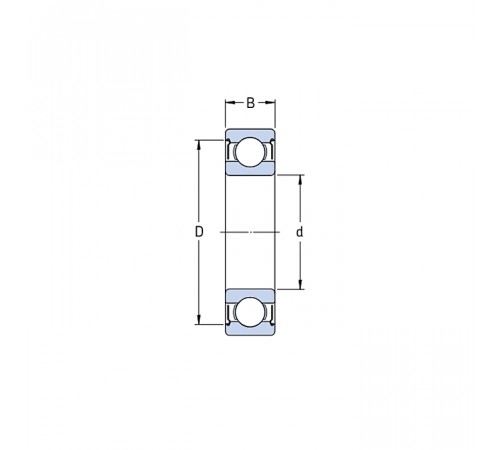 Подшипник W6002-2Z SKF