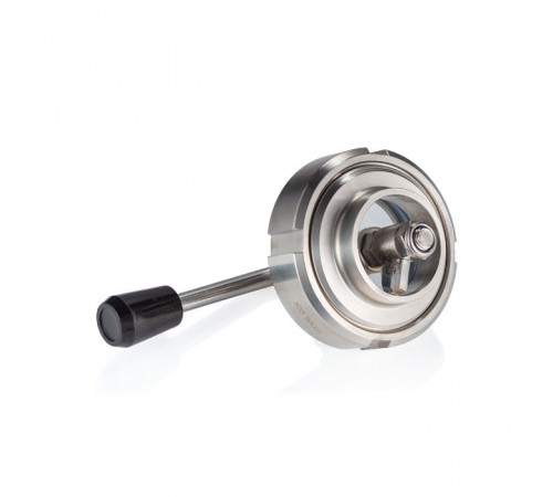 Диоптр гаечный под сварку, нержавеющий, со скребком, DN40, TL040DWWDS TITAN LOCK