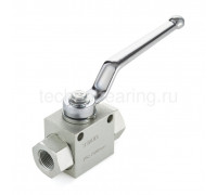 Гидравлический шаровой кран, 1", типа ВР-ВР, с креп. отв., сталь TLHYDV1F TITAN LOCK