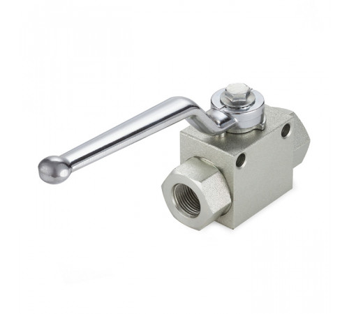 Гидравлический шаровой кран, 1", типа ВР-ВР, с креп. отв., сталь TLHYDV1F TITAN LOCK