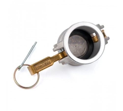 Камлок алюминиевый тип DC, заглушка для ниппеля 1 1/4", TL125DCAL TITAN LOCK