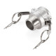 Камлок нержавеющий тип B розетка, наруж. резьба BSP 1 1/4", AISI304, TL125BSS TITAN LOCK