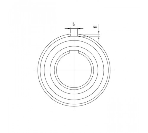 Обгонная муфта CSK35P-2RS (UKC35-2RS) ISKRA