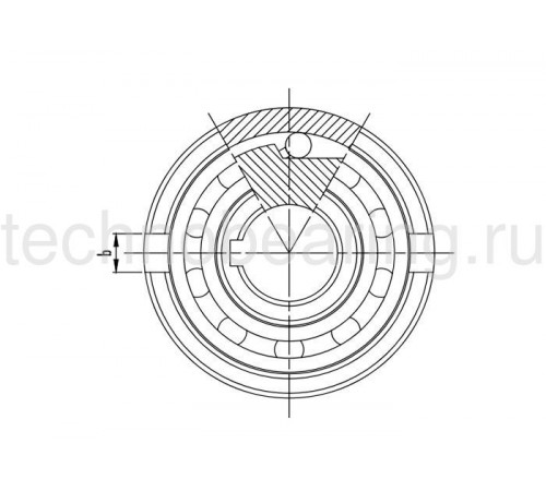Обгонные муфты GF35 (NFR35) CTS
