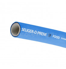 Пищевой  рукав напорный «SELIGER-D-PREM», вн. диам. 38 мм, -40C, 10bar, EPDM, TL038SL-D-PR TITAN LOCK