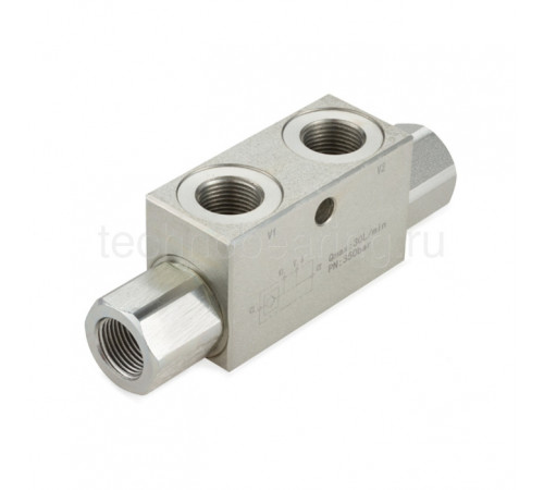 Гидрозамок односторонний, 1.1/4", BP/BP, сталь, TLSHL1.1/4FF TITAN LOCK