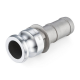 Камлок алюминиевый тип E, ниппель с хвостовиком 1 1/2", TL150EAL TITAN LOCK