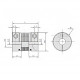 Муфта соединительная BC16-C (d=5 мм) ISKRA