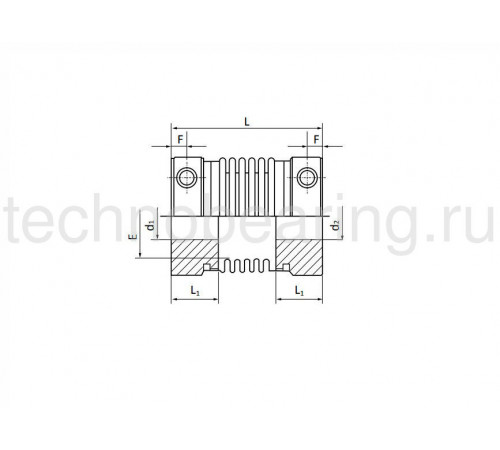 Муфта соединительная BC25-C TECHNIX