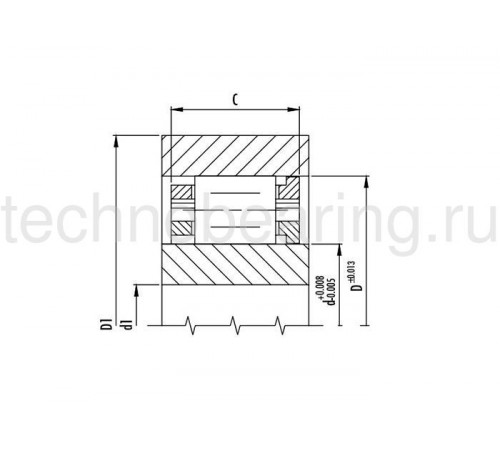Обгонная муфта GP6334B (DC6334B) CTS