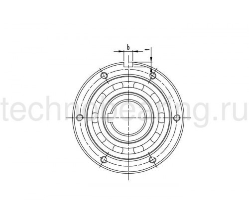Обгонные муфты GLP40F7D7 (GFRN40F5F6) CTS