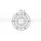 Обгонные муфты GLP45F7D7 (GFRN45F5F6) CTS