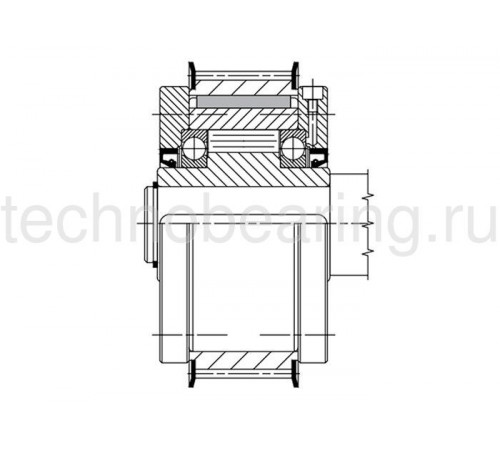 Обгонные муфты GLP45F7D7 (GFRN45F5F6) CTS