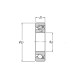 Подшипник 25TAC62CSUHPN7C NSK