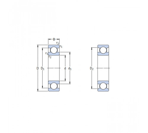 Подшипник 6030 SKF