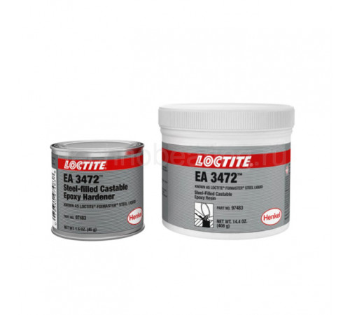 Состав жидкий сталенаполненый, 500 г, EA 3472 Loctite