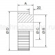 Ступица MZE115 Corbetta