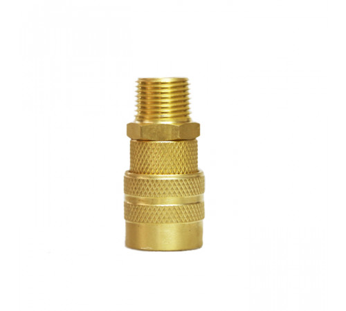 1/2in, БРС серия D, ISO 6150 B, розетка, нар.резьба, латунь TL4DFS-B TITAN LOCK