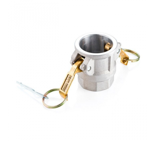 Камлок алюминиевый тип D серия "EcoLine", розетка внутр. резьба BSP 1 1/2", TL150DAL-EL TITAN LOCK