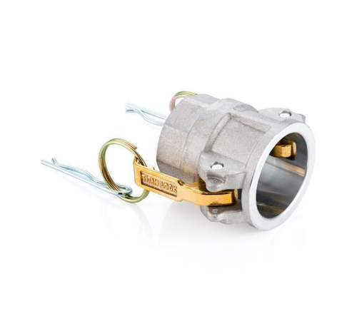 Камлок алюминиевый тип D серия "EcoLine", розетка внутр. резьба BSP 1 1/2", TL150DAL-EL TITAN LOCK
