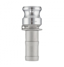 Камлок алюминиевый тип E, ниппель с хвостовиком 1 1/4", TL125EAL TITAN LOCK