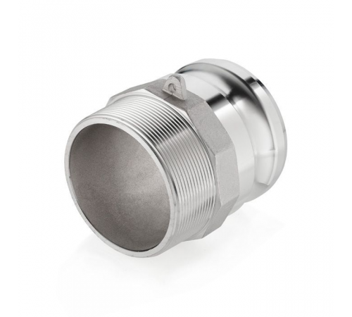 Камлок алюминиевый тип F ниппель, наруж. резьба BSP 4",TL400FAL TITAN LOCK