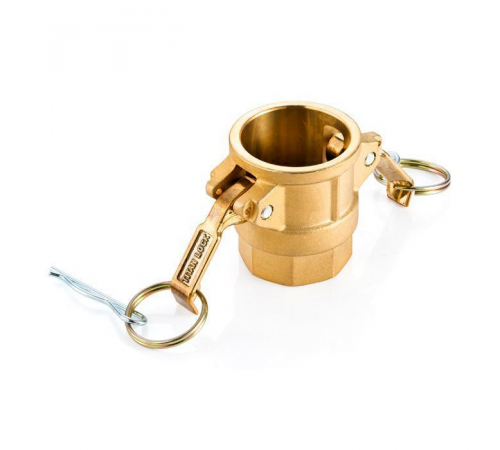 Камлок латунный тип D розетка, внутр. резьба BSP 1/2", TL50DBR TITAN LOCK