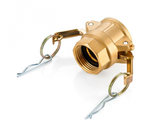 Камлок латунный тип D розетка, внутр. резьба BSP 1/2", TL50DBR TITAN LOCK