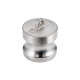 Камлок нержавеющий тип DР, заглушка для розетки 1/2", AISI304, TL50DPSS TITAN LOCK