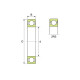 Подшипник 628/6-2RS ISB