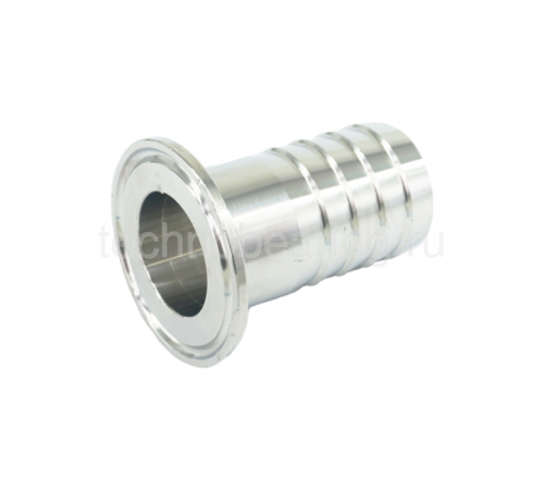 Штуцер CLAMP под рукав 2 1/2" нерж. 316, SMS TL2.1/2CLH-S TITAN LOCK