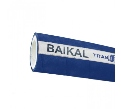 2in, Пищевой рукав «BAIKAL», внутр. диам. 50мм, 10bar, UHMWPE, н/в TL050BK TITAN LOCK