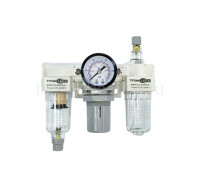 Блок подготовки воздуха AC 3000-02/03, 1/4"-3/8" 2000 л/мин, TLP-AC3000-02/03 TITAN LOCK