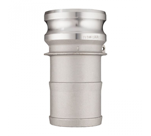 Камлок алюминиевый тип E, ниппель с хвостовиком 3", TL300EAL TITAN LOCK