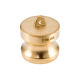 Камлок латунный тип DР, заглушка для розетки 1 1/4", TL125DPBR TITAN LOCK