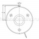 Муфта электромагнитная дисковая SCM125-2 Corbetta