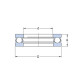 Подшипник 51105 SKF