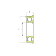 Подшипник F697-UG ISB