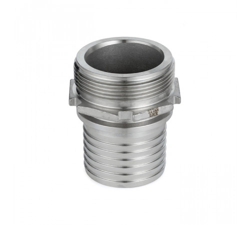 1,5in, штуцер с наружной резьбой под рукав, нерж. сталь, TLSM38SS TITAN LOCK