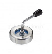 Диоптр гаечный под сварку, нержавеющий, со скребком, DN50, TL050DWWDS TITAN LOCK