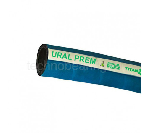 Химостойкий рукав «URAL-PREM», внутр. диам. 63мм, -40С, 16bar, UHMWPE, нап/всас TL063UR-PR TITAN LOCK