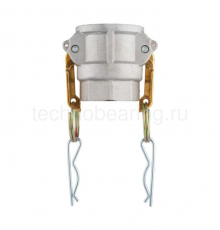 Камлок алюминиевый тип D серия "EcoLine", розетка внутр. резьба BSP 2 1/2", TL250DAL-EL TITAN LOCK