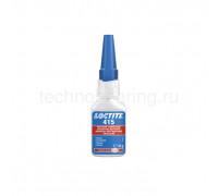 Клей цианоакрилатный для металлов, резины и пластмасс, 20 г, 415 Loctite
