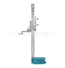 Штангенрейсмас с лупой и регулируемой штангой 0-600мм/0-24", 3110-6120-A Dasqua