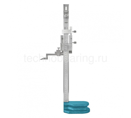 Штангенрейсмас с лупой и регулируемой штангой 0-600мм/0-24", 3110-6120-A Dasqua