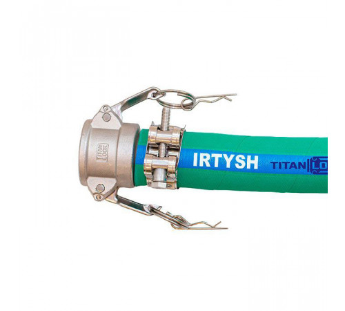 Химостойкий рукав «IRTYSH», внутр. диам. 19мм, -40C, 16bar, EPDM, нап-всас., TL020IR TITAN LOCK