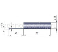 Измерительная головка SB60-D2-L30 для маленьких отверстий d > 2 мм TESA