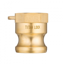 Камлок латунный тип A ниппель, внутр. резьба BSP 2", TL200ABR TITAN LOCK