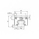 Каретка HCH25CAZAH (HGH25CAZAH) TECHNIX