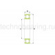 Подшипник 6001 POMGLASS (пласт., стекл шар.) ISB
